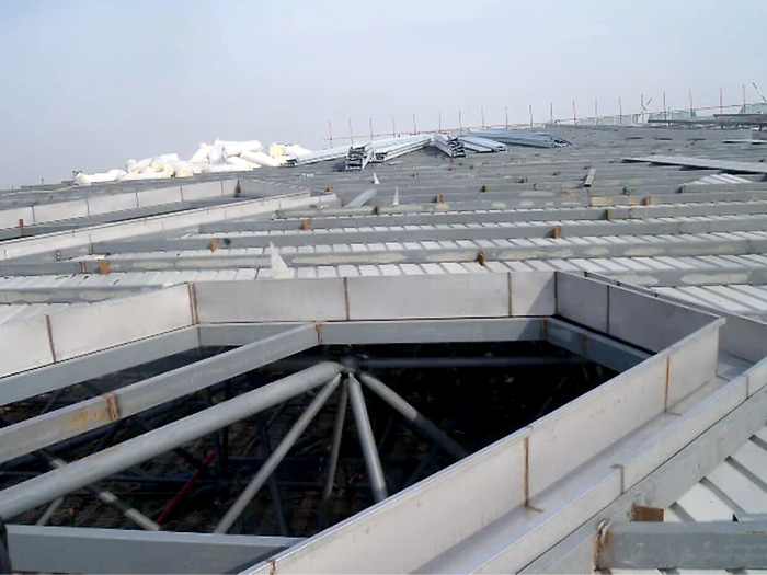 思茅安吉县体育馆网架