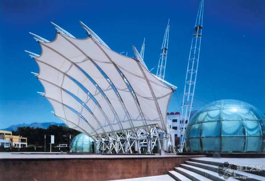 思茅车棚膜结构网架